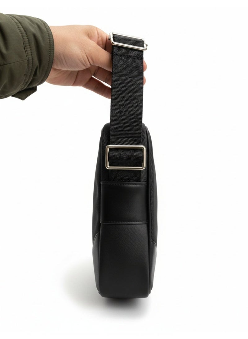 Lacoste Crossbody Bag - Black - Image 3